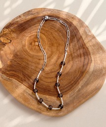 sfy（スフィ）の「アシンメトリースモーキークォーツチェーンネックレス（ネックレス）」