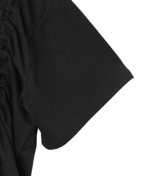 WEGO（ウィゴー）の「WEGO/バタフライドロストラインストーンT（Tシャツ/カットソー・レディース・ホワイト/ブラック/ピンク・FREE）」の5枚目の写真