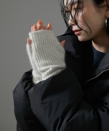 SALON adam et rope' | フォックスウール片畦アームウォーマー(手袋)