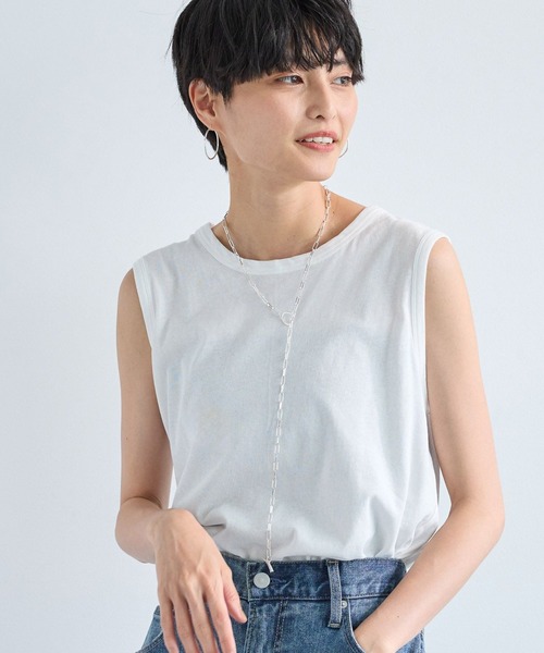 BARNYARDSTORM（バンヤードストーム）の「BARNYARDSTORM / ドライタッチプルオーバー【『BABALOG』チャンネルご紹介アイテム】（Tシャツ/カットソー・レディース・カーキ/パープル/ホワイト/ブラック・FREE）」の2枚目の写真