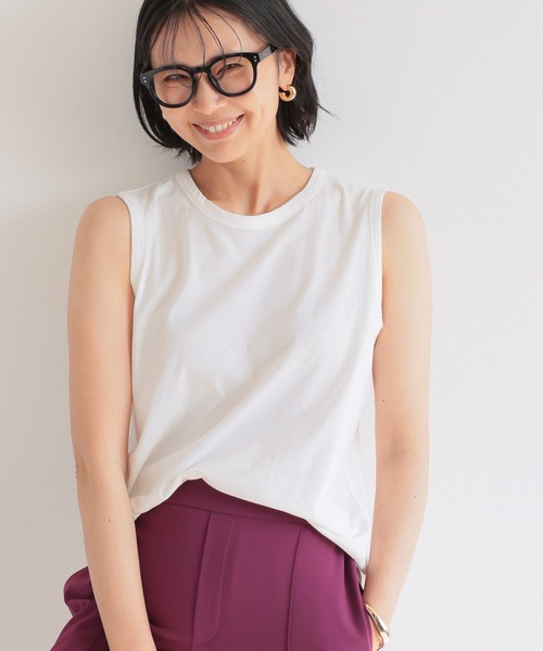 BARNYARDSTORM（バンヤードストーム）の「BARNYARDSTORM / ドライタッチプルオーバー【『BABALOG』チャンネルご紹介アイテム】（Tシャツ/カットソー・レディース・カーキ/パープル/ホワイト/ブラック・FREE）」の8枚目の写真