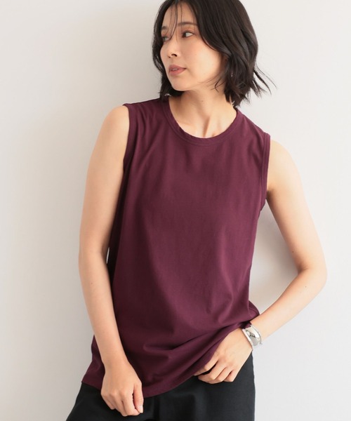 BARNYARDSTORM（バンヤードストーム）の「BARNYARDSTORM / ドライタッチプルオーバー【『BABALOG』チャンネルご紹介アイテム】（Tシャツ/カットソー・レディース・カーキ/パープル/ホワイト/ブラック・FREE）」の10枚目の写真