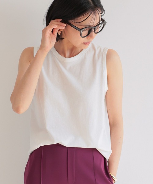 BARNYARDSTORM（バンヤードストーム）の「BARNYARDSTORM / ドライタッチプルオーバー【『BABALOG』チャンネルご紹介アイテム】（Tシャツ/カットソー・レディース・カーキ/パープル/ホワイト/ブラック・FREE）」の16枚目の写真