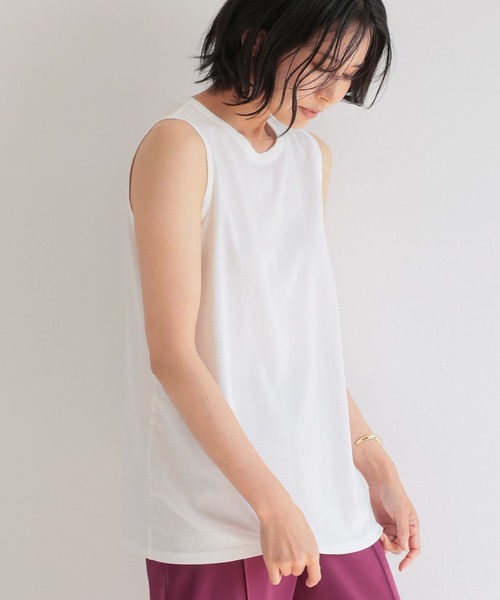 BARNYARDSTORM（バンヤードストーム）の「BARNYARDSTORM / ドライタッチプルオーバー【『BABALOG』チャンネルご紹介アイテム】（Tシャツ/カットソー・レディース・カーキ/パープル/ホワイト/ブラック・FREE）」の18枚目の写真