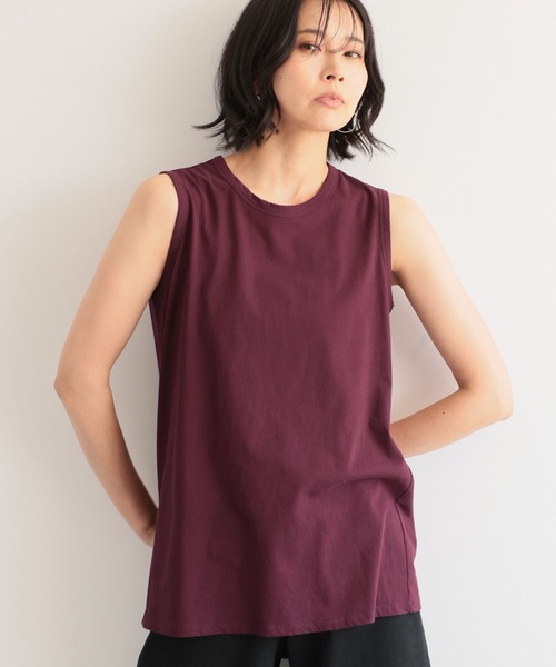 BARNYARDSTORM（バンヤードストーム）の「BARNYARDSTORM / ドライタッチプルオーバー【『BABALOG』チャンネルご紹介アイテム】（Tシャツ/カットソー・レディース・カーキ/パープル/ホワイト/ブラック・FREE）」の22枚目の写真