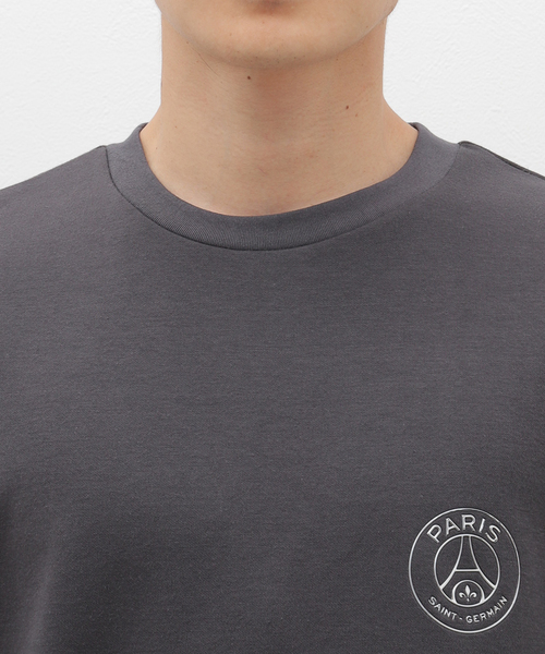 PARIS SAINT-GERMAIN(パリサンジェルマン)の「PSG JP METALLIC LOGO TANK(Tシャツ/カットソー・メンズ・チャコールグレー/ホワイト/ブラック・X-LARGE/LARGE/MEDIUM)」の7枚目の写真