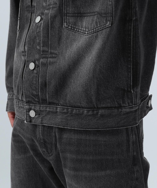 BAYFLOW（ベイフロー）の「[セットアップ可]デニムジャケット（デニムジャケット・メンズ・ブルー/ブラック・LARGE/MEDIUM）」の14枚目の写真