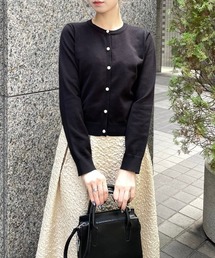 clear | パールボタン付きカーディガン≪2024AW新作≫(カーディガン/ボレロ)