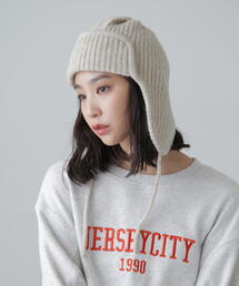 FREE'S MART | ◆ニットフライト帽(ニットキャップ/ビーニー)