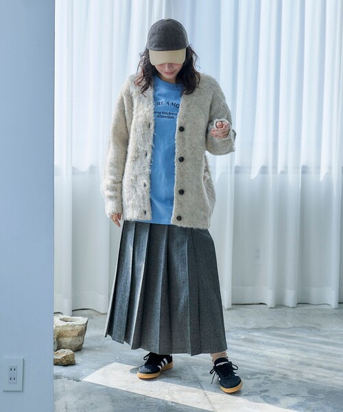 FREAK'S STORE(フリークスストア)の「ツイードプリーツスカート(スカート・レディース・グレー/ブラウン・フリ-)」の12枚目の写真