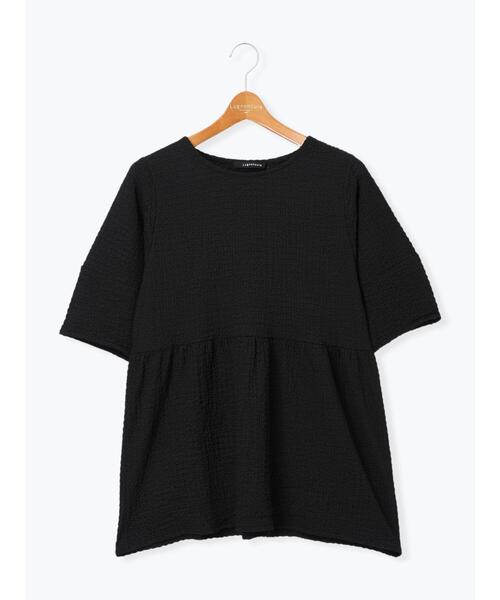 Lugnoncure(ルノンキュール)の「ペプラムふくれカットソー(Tシャツ/カットソー・レディース・ブラウン/ブラック/グレー・F)」の15枚目の写真