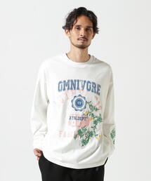BEAVER | B omnivore/ビーオムニボー  L/S COLLEGE(Tシャツ/カットソー)