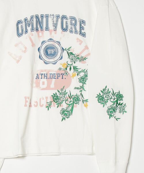 BEAVER(ビーバー)の「B omnivore/ビーオムニボー L/S COLLEGE(Tシャツ/カットソー・メンズ・ブラック/ホワイト・L/M)」の5枚目の写真