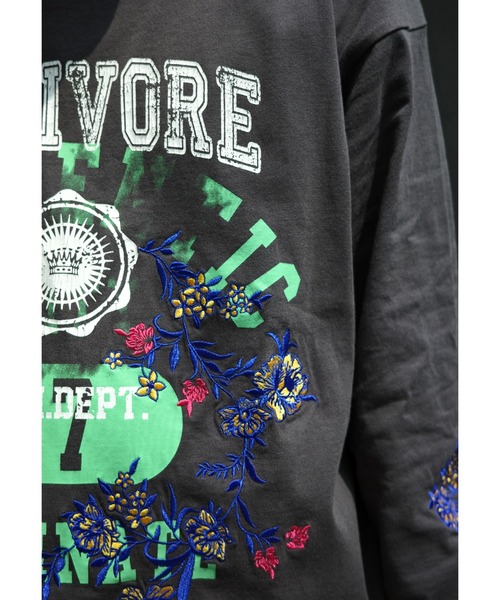 BEAVER(ビーバー)の「B omnivore/ビーオムニボー L/S COLLEGE(Tシャツ/カットソー・メンズ・ブラック/ホワイト・L/M)」の9枚目の写真
