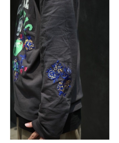 BEAVER(ビーバー)の「B omnivore/ビーオムニボー L/S COLLEGE(Tシャツ/カットソー・メンズ・ブラック/ホワイト・L/M)」の10枚目の写真