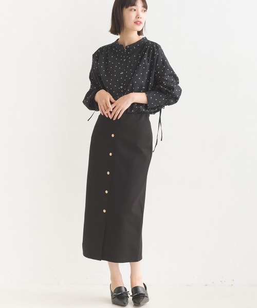 OMNES(オムネス)の「製品洗いコットンブロード袖口リボンオーバーシャツ(シャツ/ブラウス・レディース・ブラック系その他/ブラック系その他2/グレー系その他/ブルー系その他/ホワイト/ライトグレー/ベージュ系その他/ベージュ系その他2・FREE)」の21枚目の写真