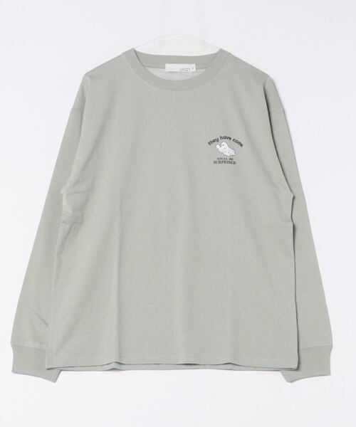 UNIIT（ユニット）の「【UNIIT/ユニット】オバケ ポップコーン刺繍ロンT（Tシャツ/カットソー・メンズ・グリーン/ホワイト/ブラック・X-LARGE/LARGE/MEDIUM）」の13枚目の写真