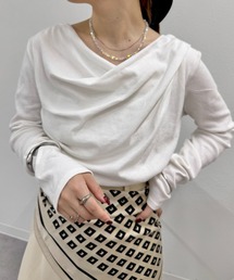 mystic | オフショルロングTシャツ(Tシャツ/カットソー)