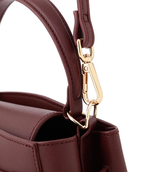 EDIT COLOGNE（エディットコロン）の「ミニベルトポシェット（ハンドバッグ・レディース・ベージュ/ブラック/ボルドー・ﾌﾘ-）」の12枚目の写真