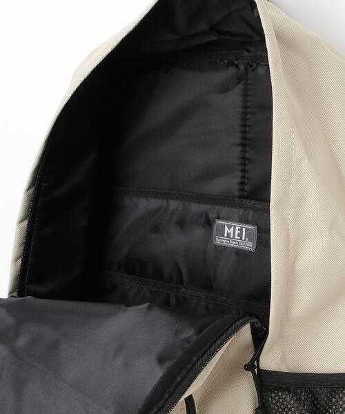 MEI（メイ）の「【 MEI / メイ 】 ナイロン バックパック リュック STD PAK（バックパック/リュック・メンズ・ベージュ/ネイビー/ブラウン/オリーブドラブ/オフホワイト/ダークグリーン/グレー/ワイン/サックスブルー/ブラック・FREE）」の13枚目の写真