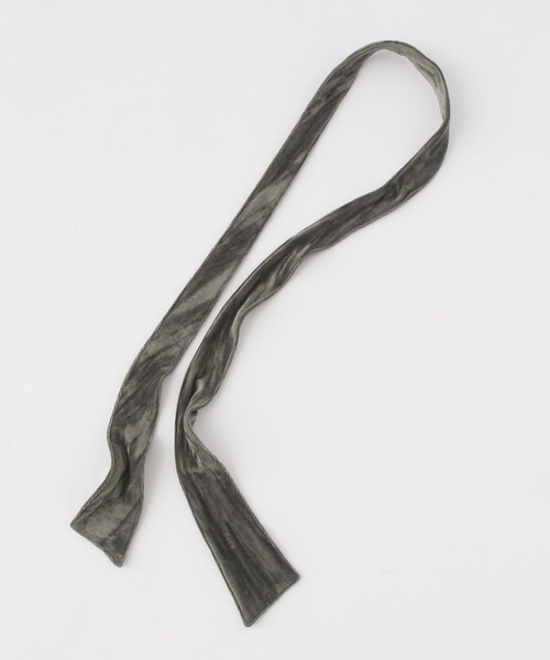 HARE（ハレ）の「ベロアパーツボウタイシャツ(HARE)（シャツ/ブラウス・メンズ・ブラック/グレー・FREE）」の13枚目の写真