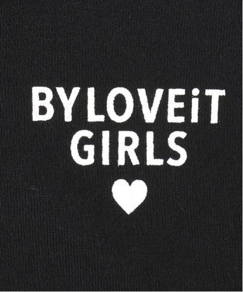 by LOVEiT（バイラビット）の「タンクつきウサ耳パーカー（パーカー・キッズ・ホワイト系その他/チェリーピンク/ブラック・120cm/130cm/140cm/150cm/160cm）」の8枚目の写真