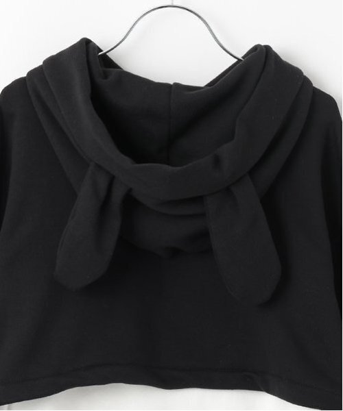 by LOVEiT（バイラビット）の「タンクつきウサ耳パーカー（パーカー・キッズ・ホワイト系その他/チェリーピンク/ブラック・120cm/130cm/140cm/150cm/160cm）」の14枚目の写真