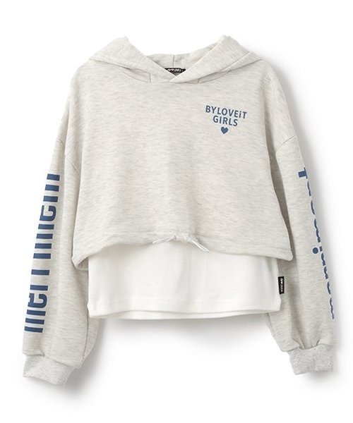 by LOVEiT（バイラビット）の「タンクつきウサ耳パーカー（パーカー・キッズ・ホワイト系その他/チェリーピンク/ブラック・120cm/130cm/140cm/150cm/160cm）」の19枚目の写真