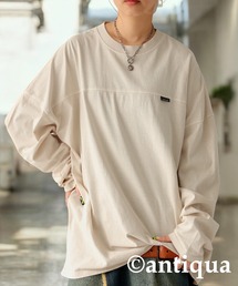 antiqua（アンティカ）の「フットボールロンT（Tシャツ/カットソー）」