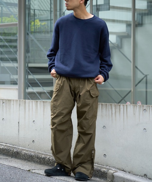 CIAOPANIC TYPY（チャオパニックティピー）の「プレミアム無地スウェット　トンプキン裏毛クルー（スウェット・メンズ・チャコールグレー/ライトグレー/ボルドー/ネイビー・MEDIUM/LARGE）」の10枚目の写真