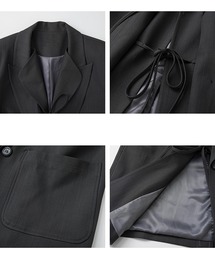 ダブルフロント テーラードジャケット FQ24W136【Fano Studios