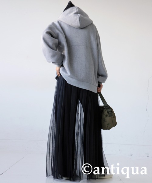 チュールドッキングパンツ（その他パンツ）｜antiqua