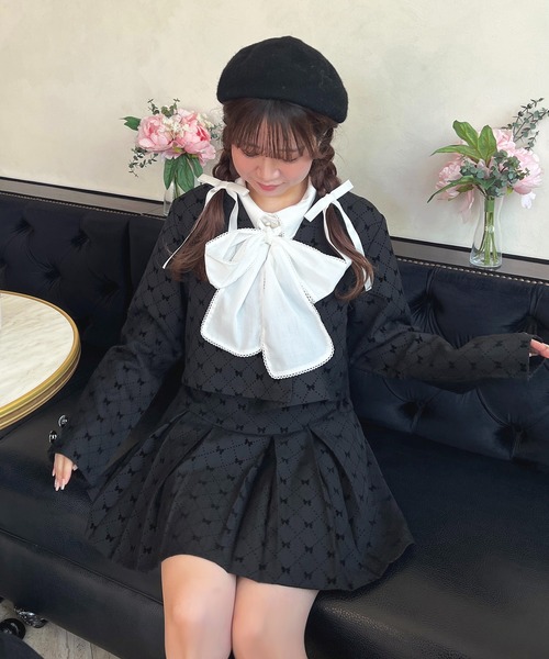 apres jour（アプレジュール）の「アソートボウタイリボンブラウス【ZOZOTOWN限定アイテム】（シャツ/ブラウス・レディース・グリーン/ピンク/ブラック/オフホワイト/ブルー・フリー/X-LARGE）」の20枚目の写真