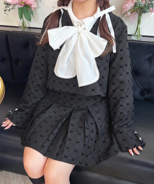 apres jour（アプレジュール）の「アソートボウタイリボンブラウス【ZOZOTOWN限定アイテム】（シャツ/ブラウス・レディース・グリーン/ピンク/ブラック/オフホワイト/ブルー・フリー/X-LARGE）」の19枚目の写真