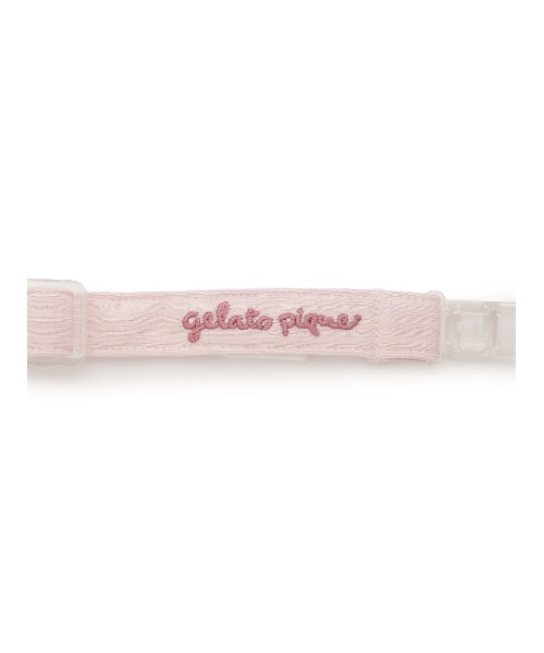 gelato pique（ジェラートピケ）の「【BABY】エアモコリボンマルチクリップ（その他ベビー用品・キッズ・レッド・FREE）」の4枚目の写真
