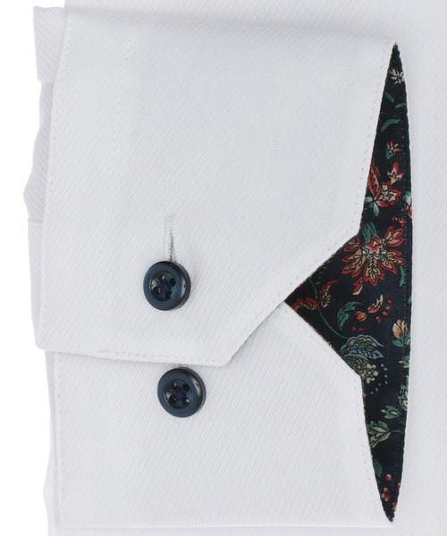 TOKYO SHIRTS（トウキョウシャツ）の「超形態安定ノーアイロン ボタンダウン 長袖ビジネスワイシャツ（ビジネスシャツ・メンズ・ホワイト・首回り37cm-裄丈80cm/首回り39cm-裄丈80cm/首回り39cm-裄丈84cm/首回り41cm-裄丈82cm/首回り41cm-裄丈86cm/首回り42cm-裄丈82cm/首回り42cm-裄丈86cm/首回り43cm-裄丈82cm/首回り43cm-裄丈86cm/首回り37cm-裄丈84cm）」の4枚目の写真