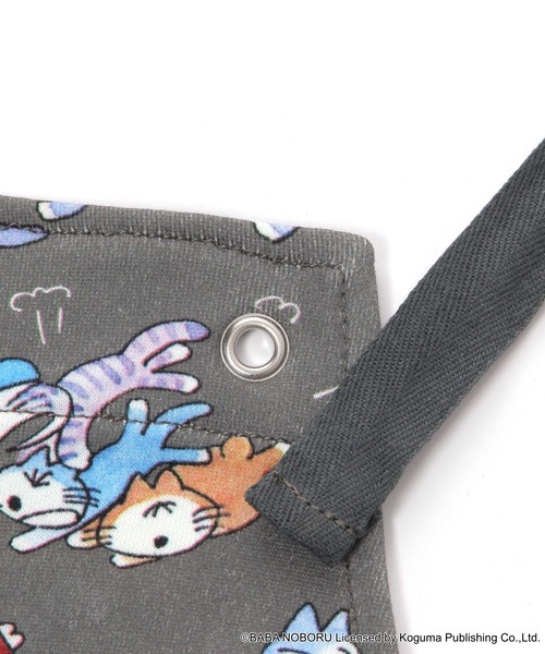 niko and...（ニコアンド）の「【11ぴきのねこ】コラボエプロン（エプロン・レディース・チャコール/コーラル・0）」の7枚目の写真