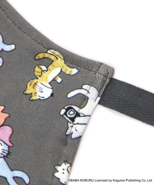 niko and...（ニコアンド）の「【11ぴきのねこ】コラボエプロン（エプロン・レディース・チャコール/コーラル・0）」の9枚目の写真