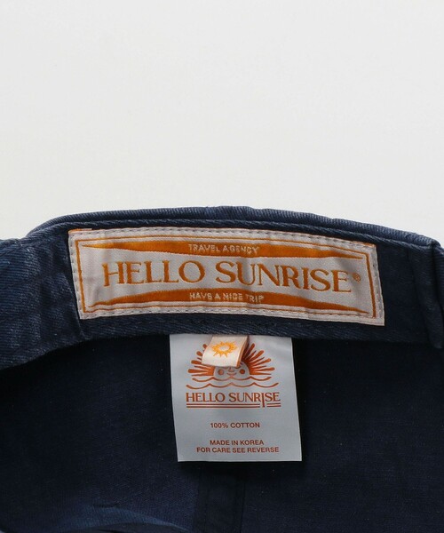 HELLO SUNRISE（ハローサンライズ）の「＜HELLO SUNRISE＞ ウォッシュド ロゴ 6パネル キャップ（キャップ・メンズ・ネイビー・FREE）」の12枚目の写真