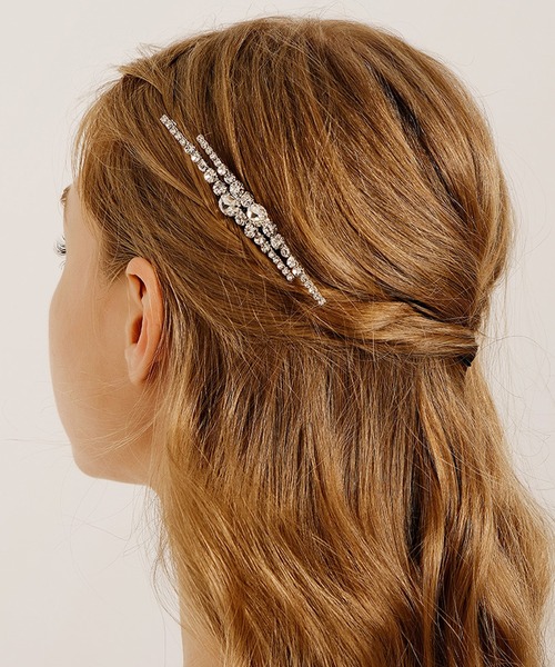 セール】ビジュー バラエティ デザイン ウエディング ヘアコーム 