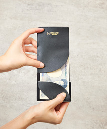 com-ono（コムォノ）の「com-ono コモノ / ジャーナル レザーコンパクトウォレット ミニウォレット 極小サイズの三つ折り財布 / TINY-002ja（財布）」