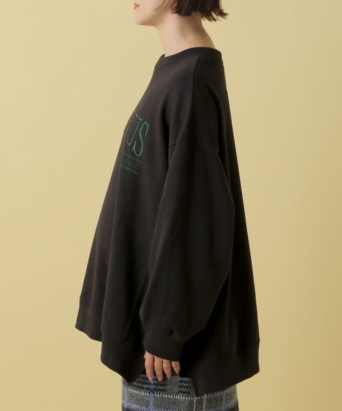 LEPSIM（レプシィム）の「【産前・産後対応】マタニティ／刺繍ロゴスウェット　200267（マタニティウェア/グッズ・レディース・チャコールグレー/グレー・FREE）」の16枚目の写真