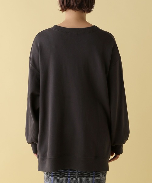 LEPSIM（レプシィム）の「【産前・産後対応】マタニティ／刺繍ロゴスウェット　200267（マタニティウェア/グッズ・レディース・チャコールグレー/グレー・FREE）」の15枚目の写真