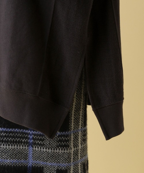 LEPSIM（レプシィム）の「【産前・産後対応】マタニティ／刺繍ロゴスウェット　200267（マタニティウェア/グッズ・レディース・チャコールグレー/グレー・FREE）」の12枚目の写真