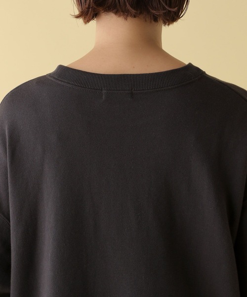 LEPSIM（レプシィム）の「【産前・産後対応】マタニティ／刺繍ロゴスウェット　200267（マタニティウェア/グッズ・レディース・チャコールグレー/グレー・FREE）」の11枚目の写真