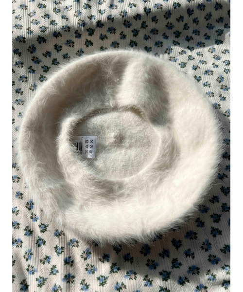 PHILLY（フィリー）の「【PHILLY】フェザータッチベレー（ハンチング/ベレー帽・レディース・ブラック/ホワイト/ベージュ・FREE）」の10枚目の写真