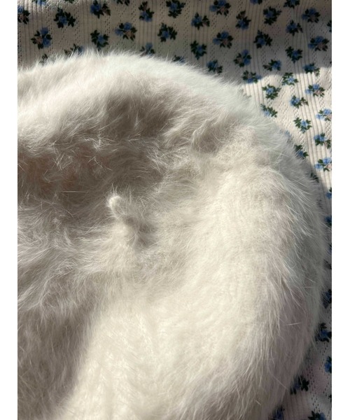 PHILLY（フィリー）の「【PHILLY】フェザータッチベレー（ハンチング/ベレー帽・レディース・ブラック/ホワイト/ベージュ・FREE）」の9枚目の写真