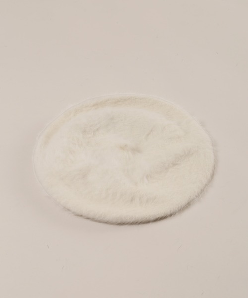 PHILLY（フィリー）の「【PHILLY】フェザータッチベレー（ハンチング/ベレー帽・レディース・ブラック/ホワイト/ベージュ・FREE）」の13枚目の写真