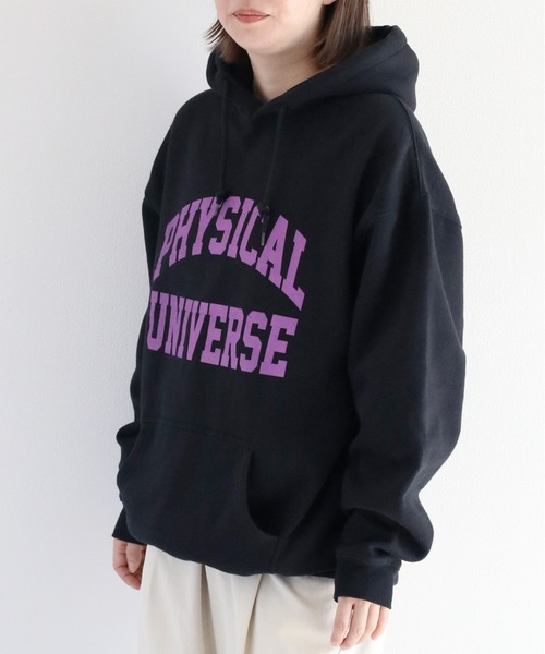 SCREEN STARS（スクリーンスターズ）の「【SCREEN STARS × Cepo】裏起毛ロゴパーカー（パーカー・レディース・チャコール/ベージュ/ブラック/グレー/グレー系その他/ブラック系その他/グレー系その他2/ベージュ系その他・L）」の9枚目の写真