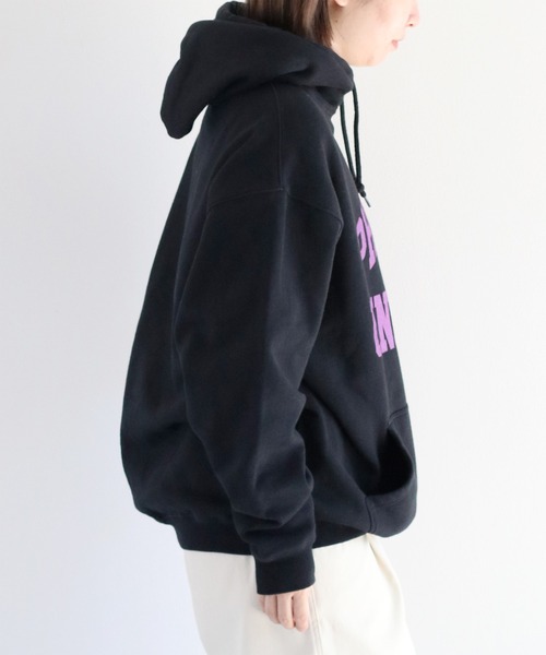 SCREEN STARS（スクリーンスターズ）の「【SCREEN STARS × Cepo】裏起毛ロゴパーカー（パーカー・レディース・チャコール/ベージュ/ブラック/グレー/グレー系その他/ブラック系その他/グレー系その他2/ベージュ系その他・L）」の11枚目の写真